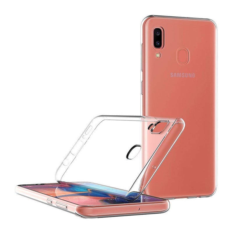 MaiJin Case for Samsung Galaxy A20 / Galaxy A30 (6.4 inch) Soft TPU Rubber Gel Bumper Transparent Back Cover - Image 3